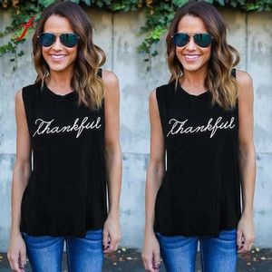 NWT women’s black “Thankful” tank top